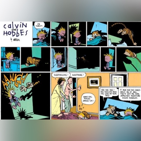 Homicidal Psycho Jungle Cat: a Calvin and Hobbes Collection - Picture 5 of 7